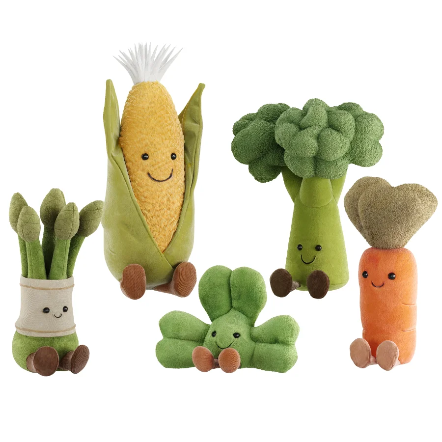 Plush Toys Set 38 – Vegetables - Image 1