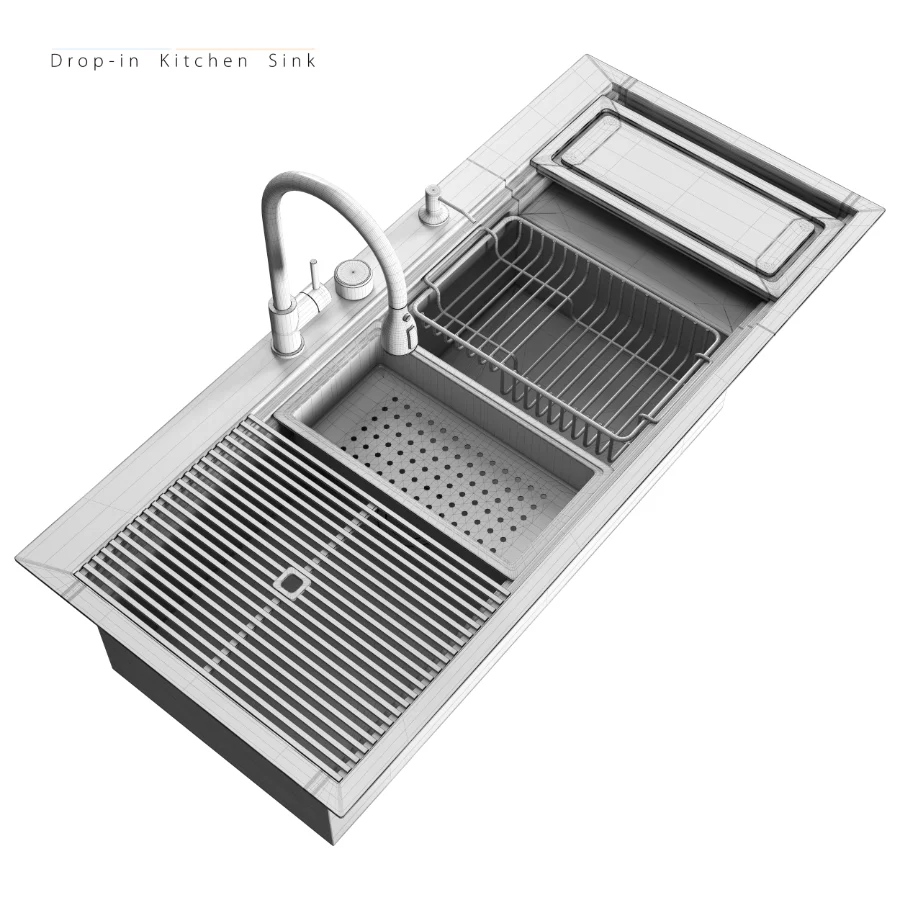 Drop-in Kitchen Sink 6 - Image 7