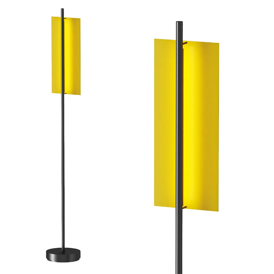 Lamina Dorada Floor Lamp - Image 1