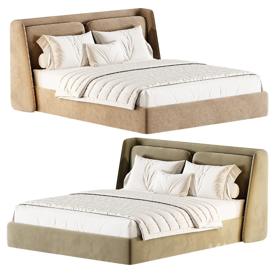 Shell Double Bed by Luzaro - Image 3