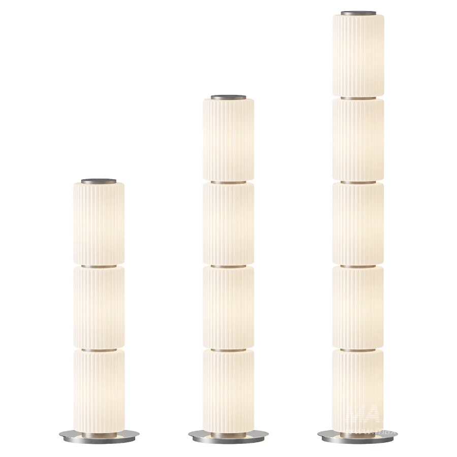 Column Ivory Floor Lamp - Image 3