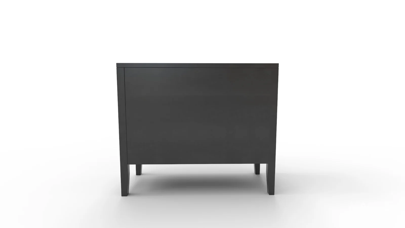 TallSolidWood Door Accent Cabinet - Image 1
