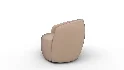 Tub Swivel Chair Sand Velvet - Thumbnail 8