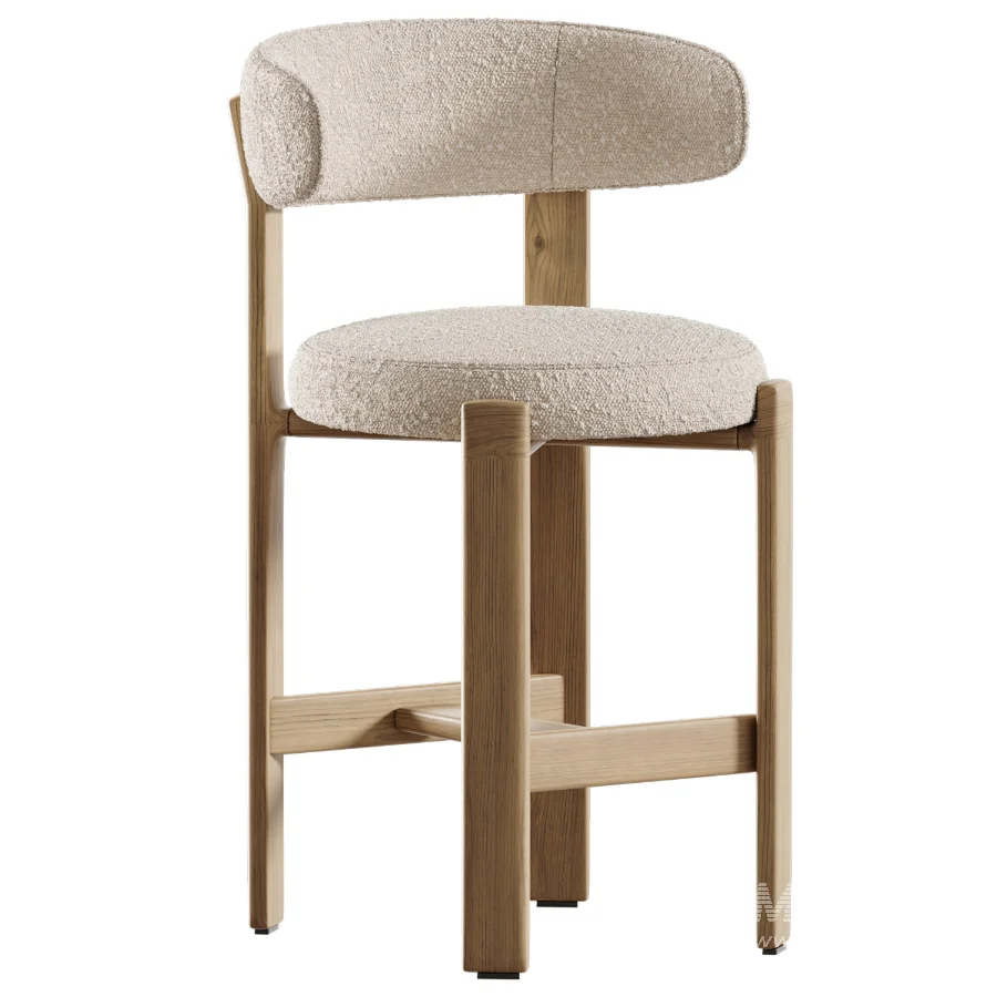 Granite Stool By Kave Home - Image 4