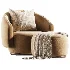 Fiora Swivel Lounge Chair - Thumbnail 2