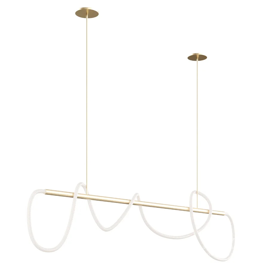Festif Linear Pendant Lamp by Dbianco vol 3 - Image 5
