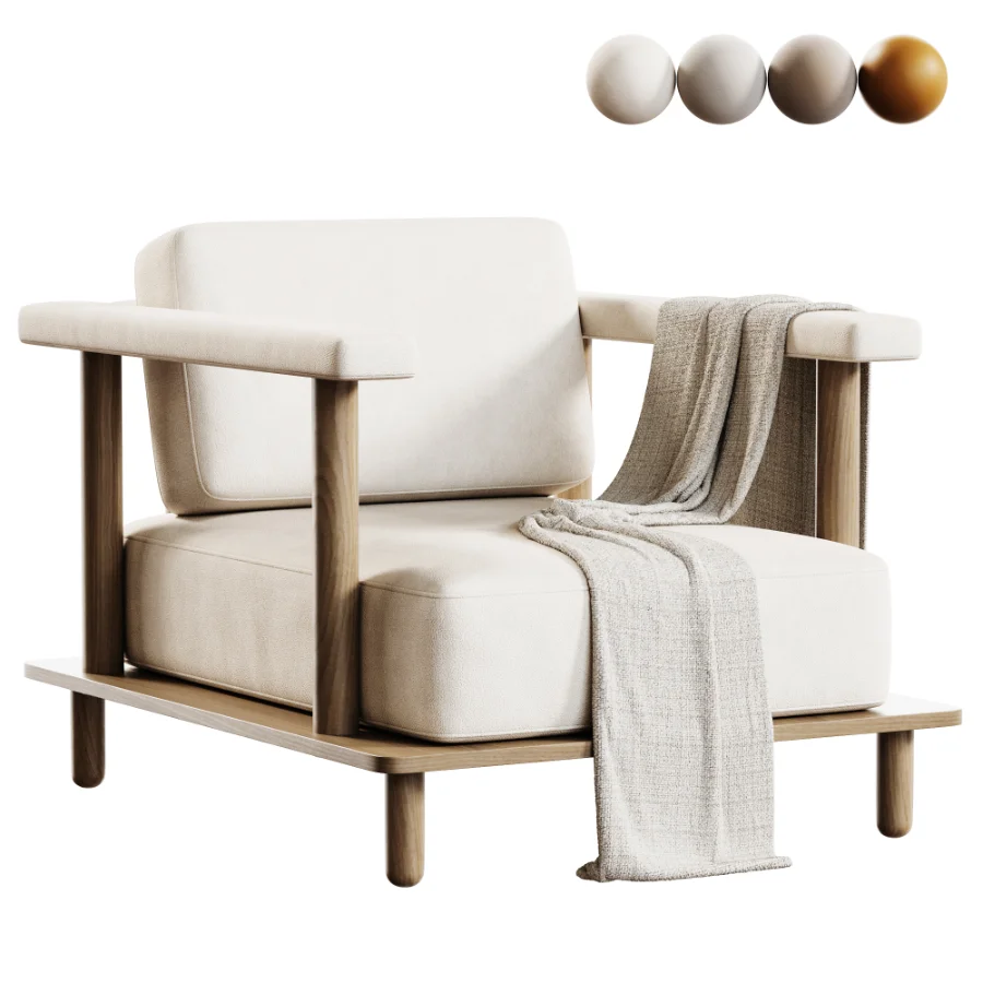 Pia Single Armchair Green - Image 1