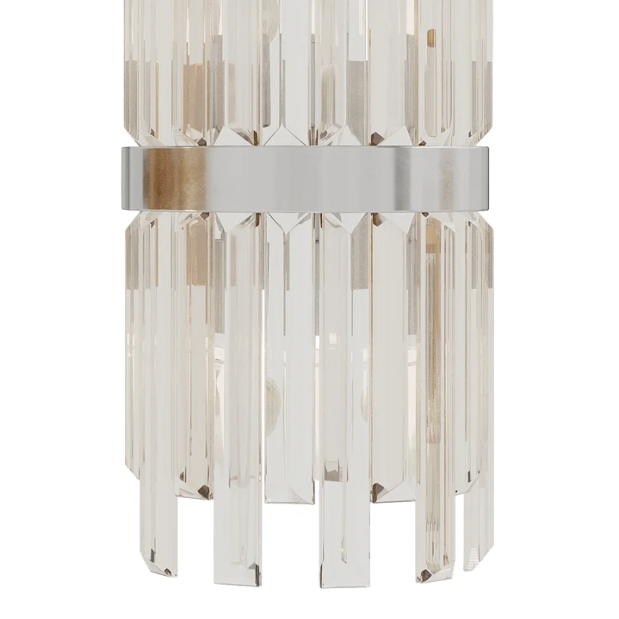 Gold Crystal Vanity Wall Light - Image 4