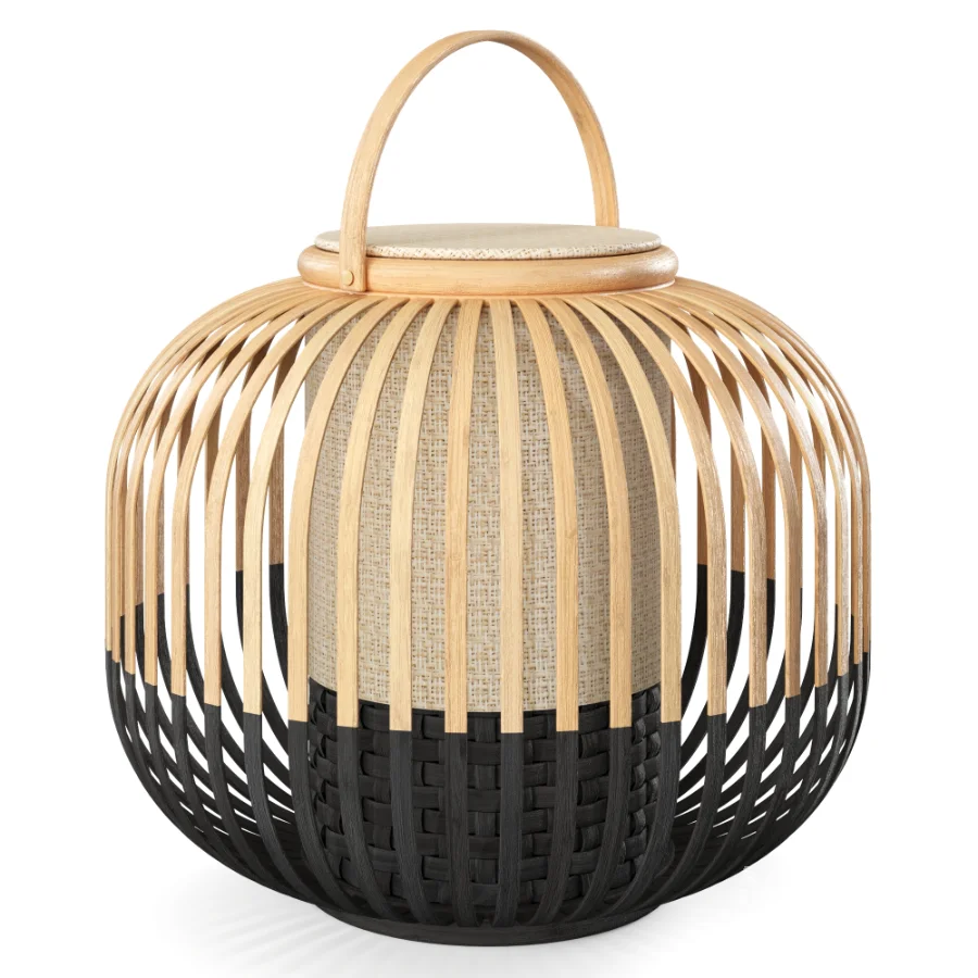 TakeAWay Bamboo Floor Lamp by Forestier - Image 4