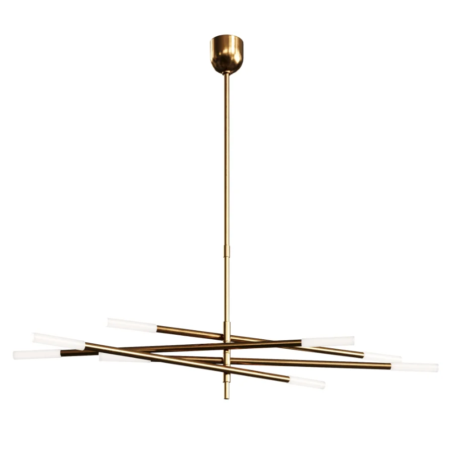 Rousseau Grande Eight Light Articulating Chandelier by Visual Comfort - Image 3