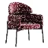 Simple Padded Arm Chair with Arms - Thumbnail 1
