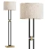 Theo Floor Lamp Matte Black - Thumbnail 1