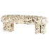 Estelle Stone Cream Ottoman - Thumbnail 4