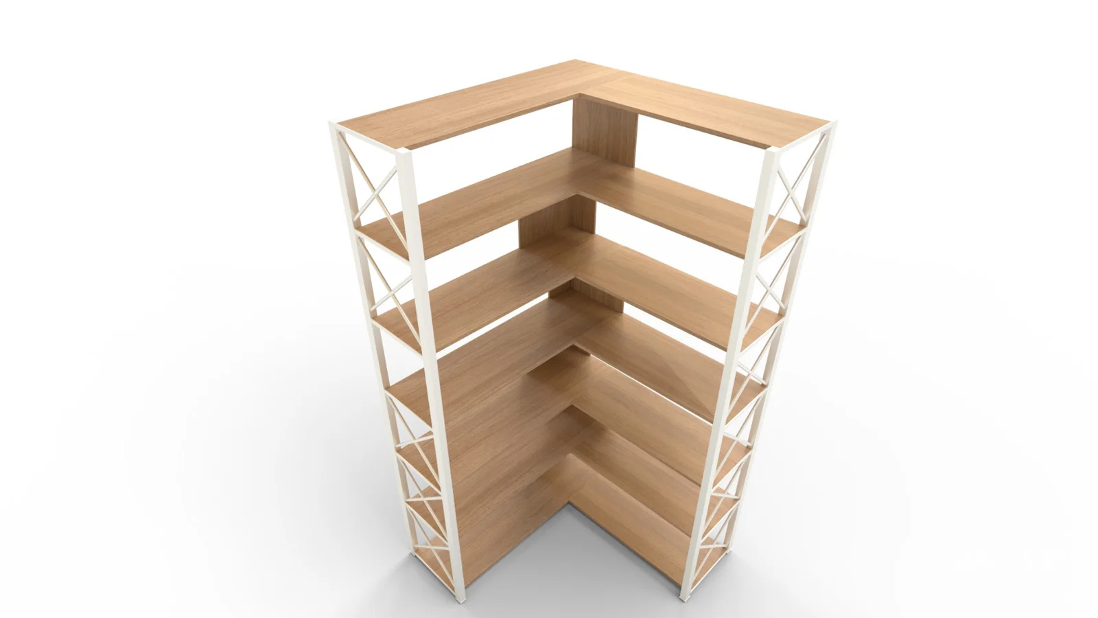 StoriesL Shaped Corner Storage Cabinet - Image 10