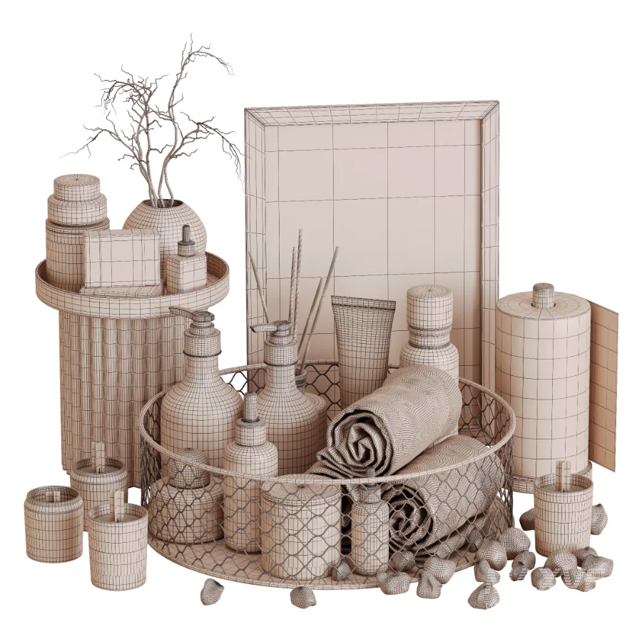 Decorative Bathroom Set 10 - Image 4
