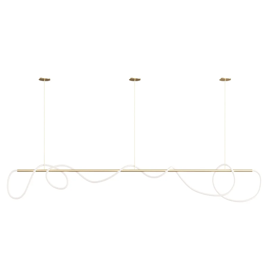 Festif Linear Pendant Lamp by Dbianco vol 6 - Image 7
