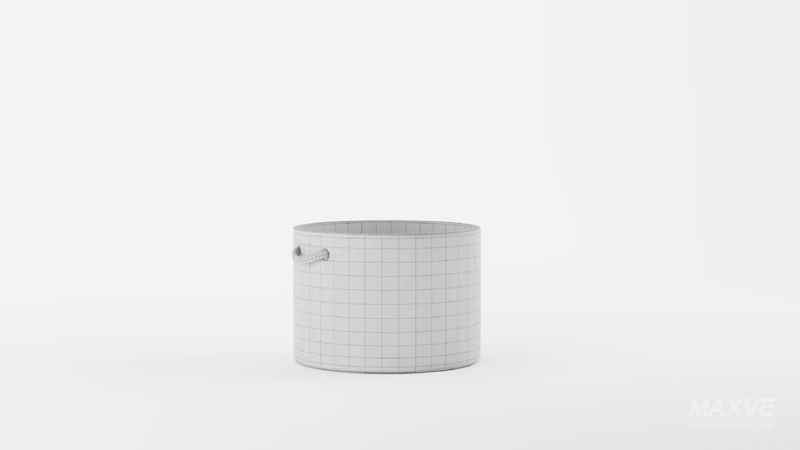 Braided Fabric Basket - Image 2