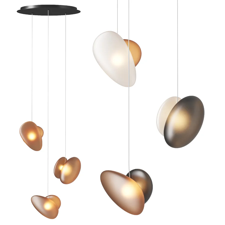 Pebble Linear 01 Chandelier - Image 6