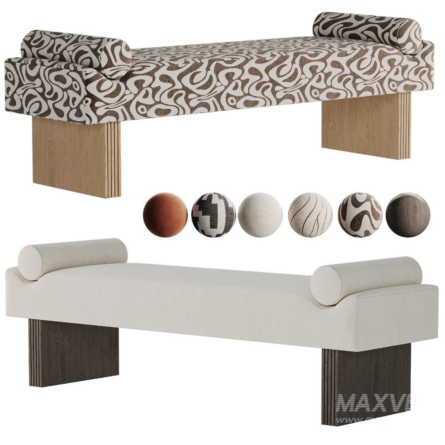 Esther Bench Velvet - Image 3