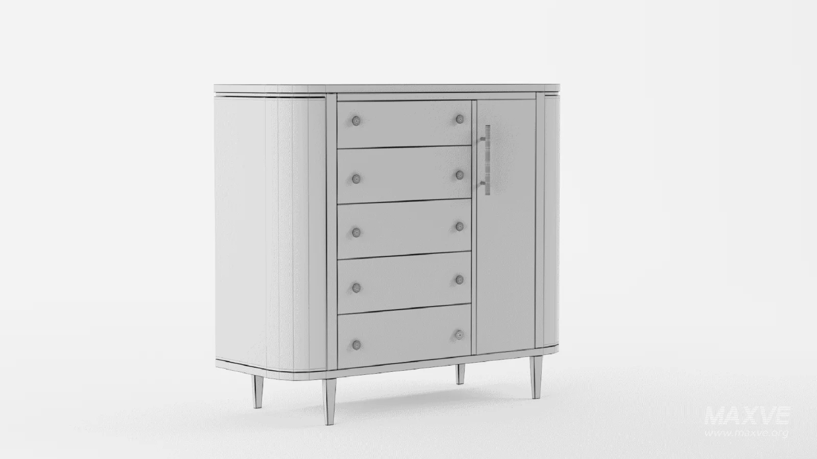 Cane5 Drawer Accent Chest - Image 10