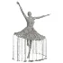 Golden Bronze Ballerina Water Fountain - Thumbnail 8