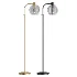 Adjustable Metal Pharmacy Floor Lamp - Thumbnail 1