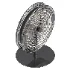 Table lamp made of metal and glass decorated - Thumbnail 1