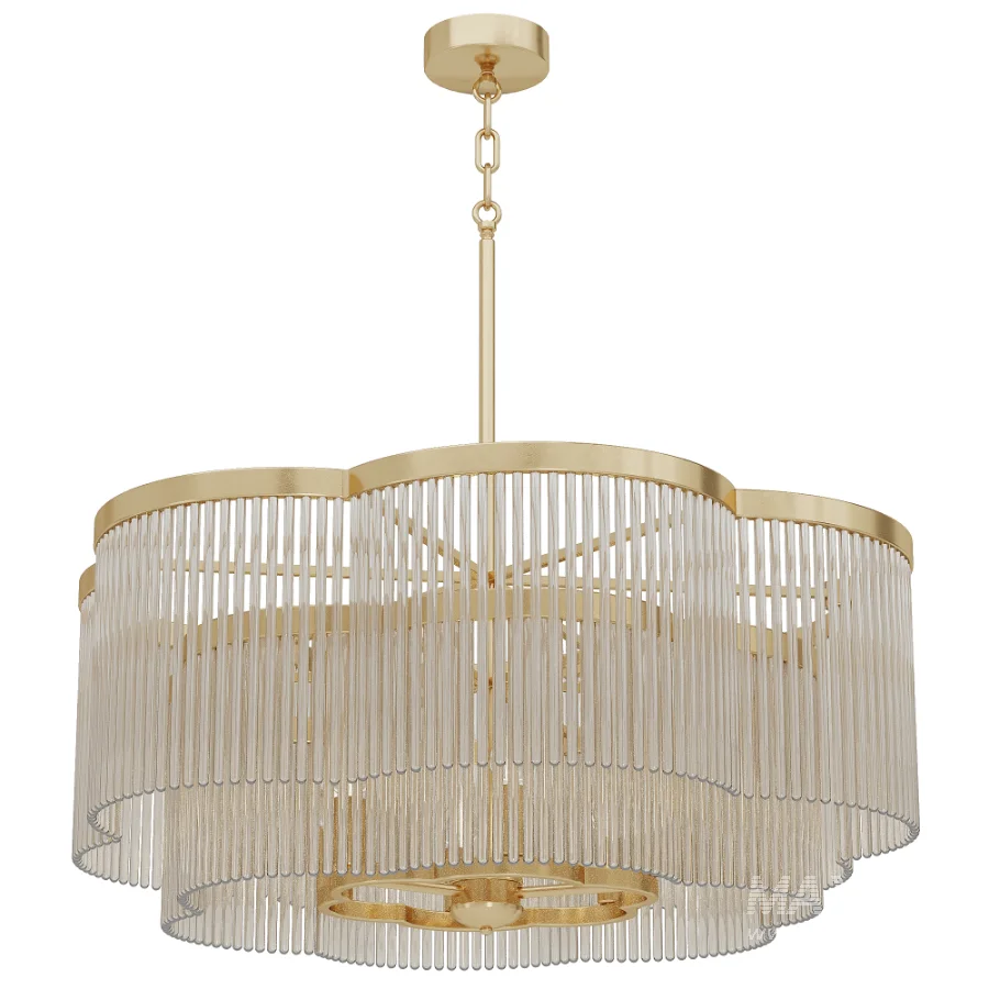 Heirloom Brass Chandelier Light - Image 1