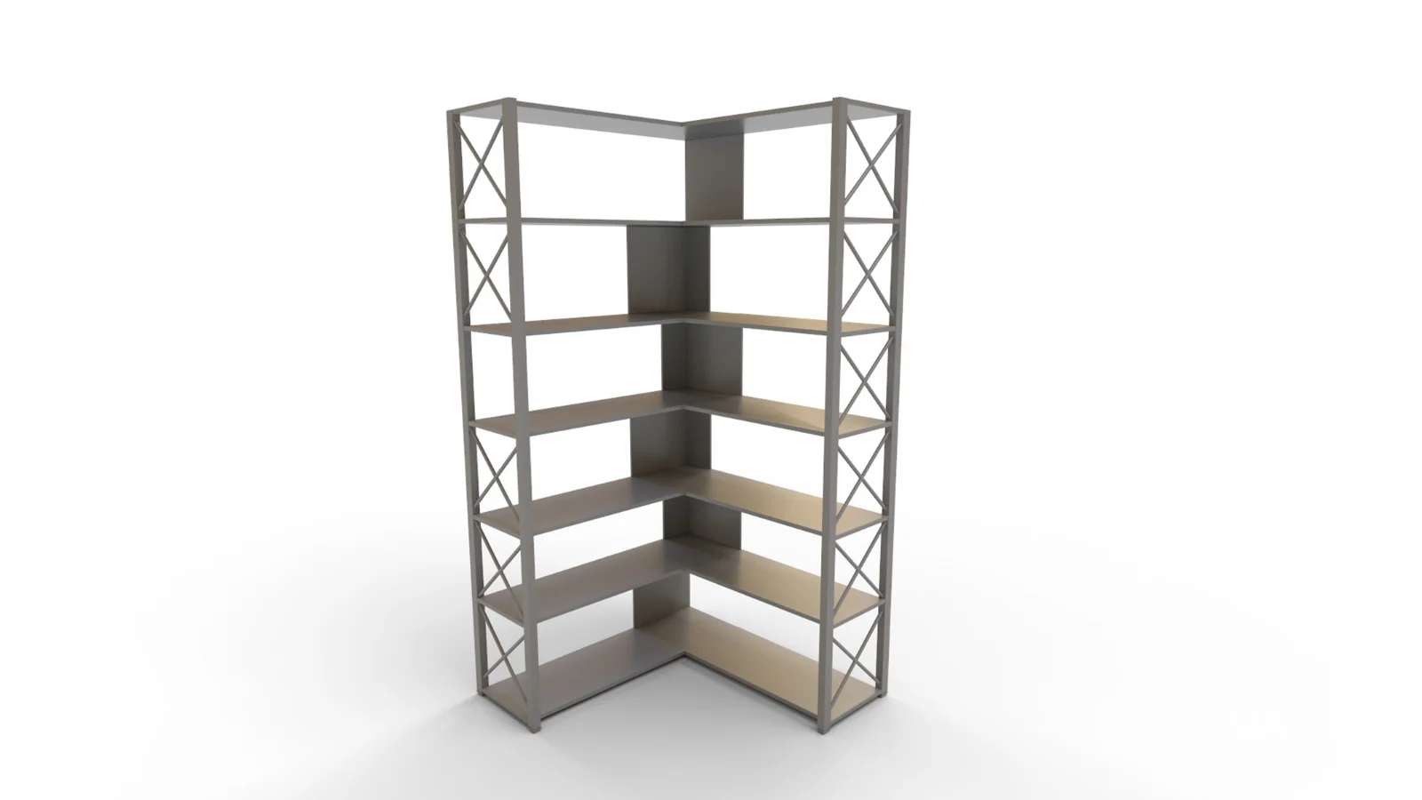 StoriesL Shaped Corner Storage Cabinet - Image 6