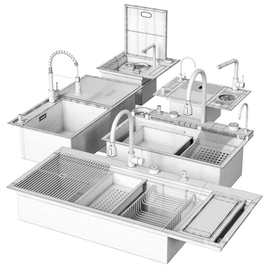 Kitchen Sink Set 1 - Image 7