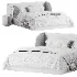 Yuna Boucle Bed by Divan - Thumbnail 2