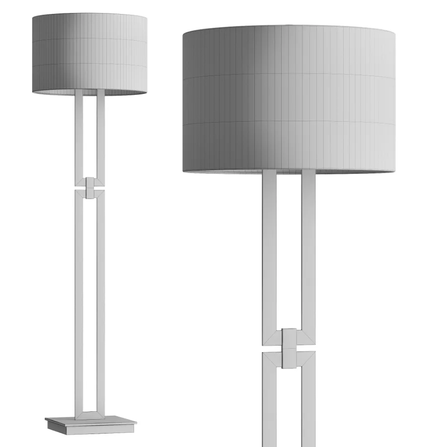 Theo Floor Lamp Matte Black - Image 3