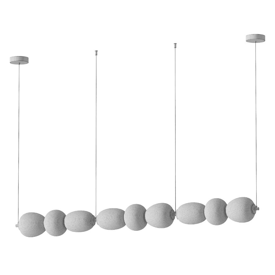 Alabaster 01 Linear Pendant Light - Image 4