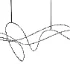 Line Art Geometry Chandelier - Thumbnail 2