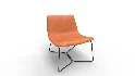 Tan Slope Lounge Chair - Thumbnail 8