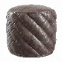 Leather Pouf - Thumbnail 1