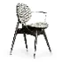 CIRCLE DINING CHAIR WITH ARMRESTS - Thumbnail 3