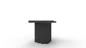 Kayla Black Concrete Side Table - Thumbnail 2