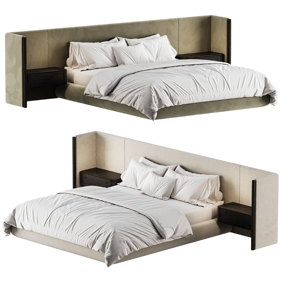 Sierra Luxe Bed with Nightstands - Image 4