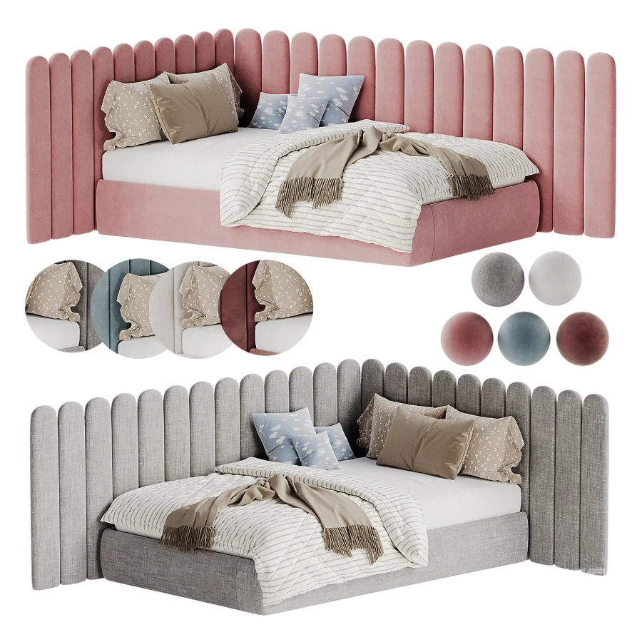 Savoyardi Kids Corner Bed 01 - Image 4