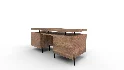 Raffael Carved Wood Executive Desk - Thumbnail 2