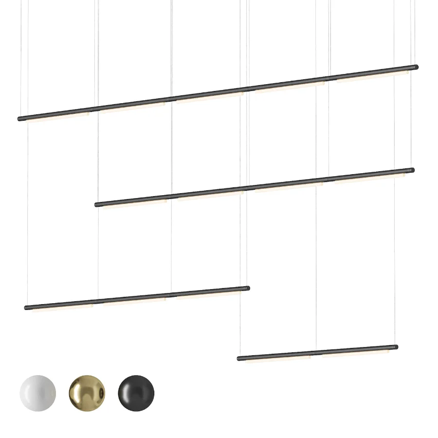 Pipeline Linear Pendant Lamp - Image 1
