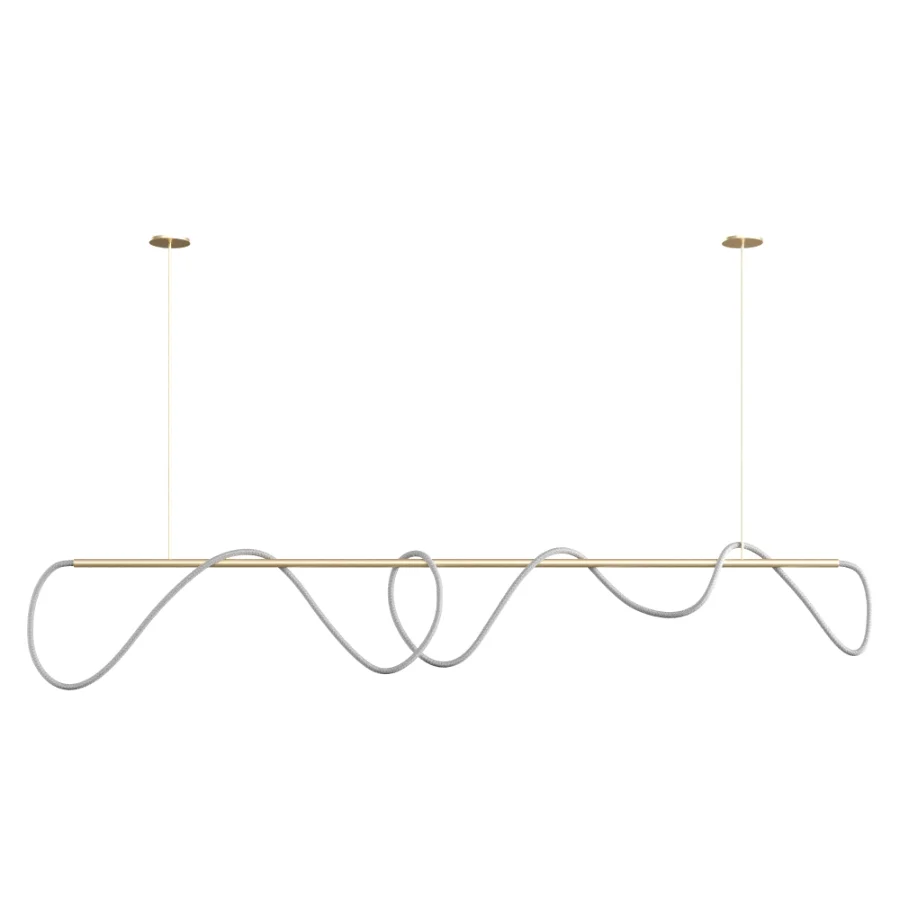 Festif Linear Pendant Lamp by Dbianco vol 5 - Image 1