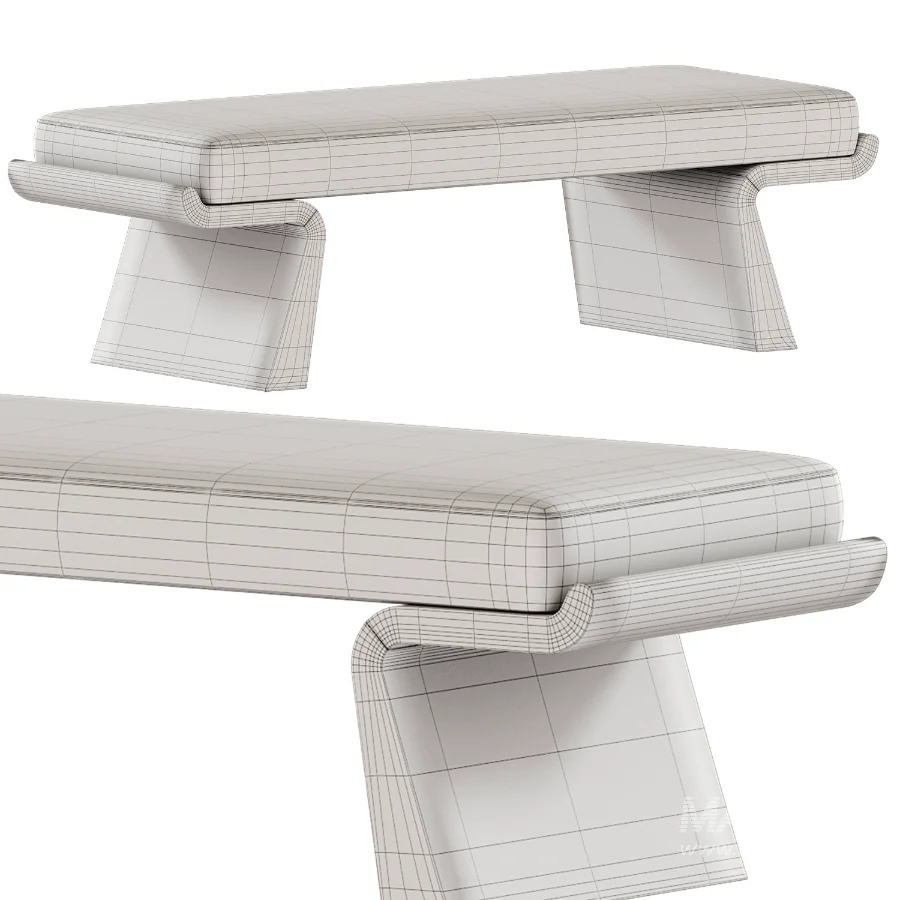 Bench Baza by Olivya Stone - Image 4