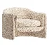 Willow Jacquard Sculptural Chair - Thumbnail 3