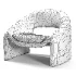 MODERN STYLE ARMCHAIR - Thumbnail 5