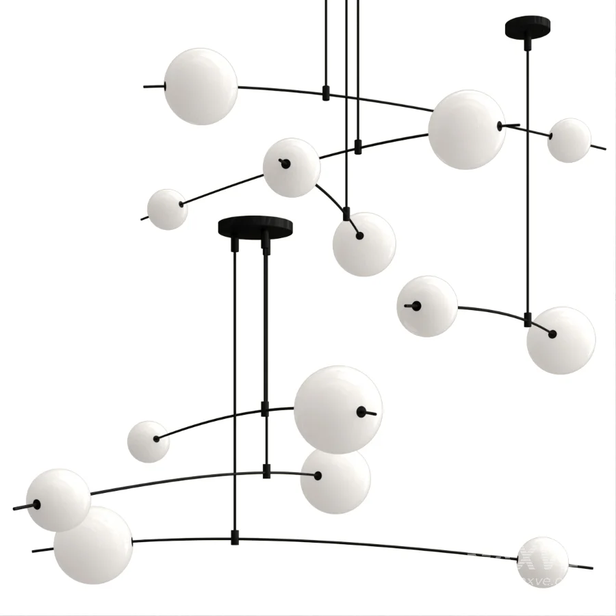 Freer designer chandelier - Image 2
