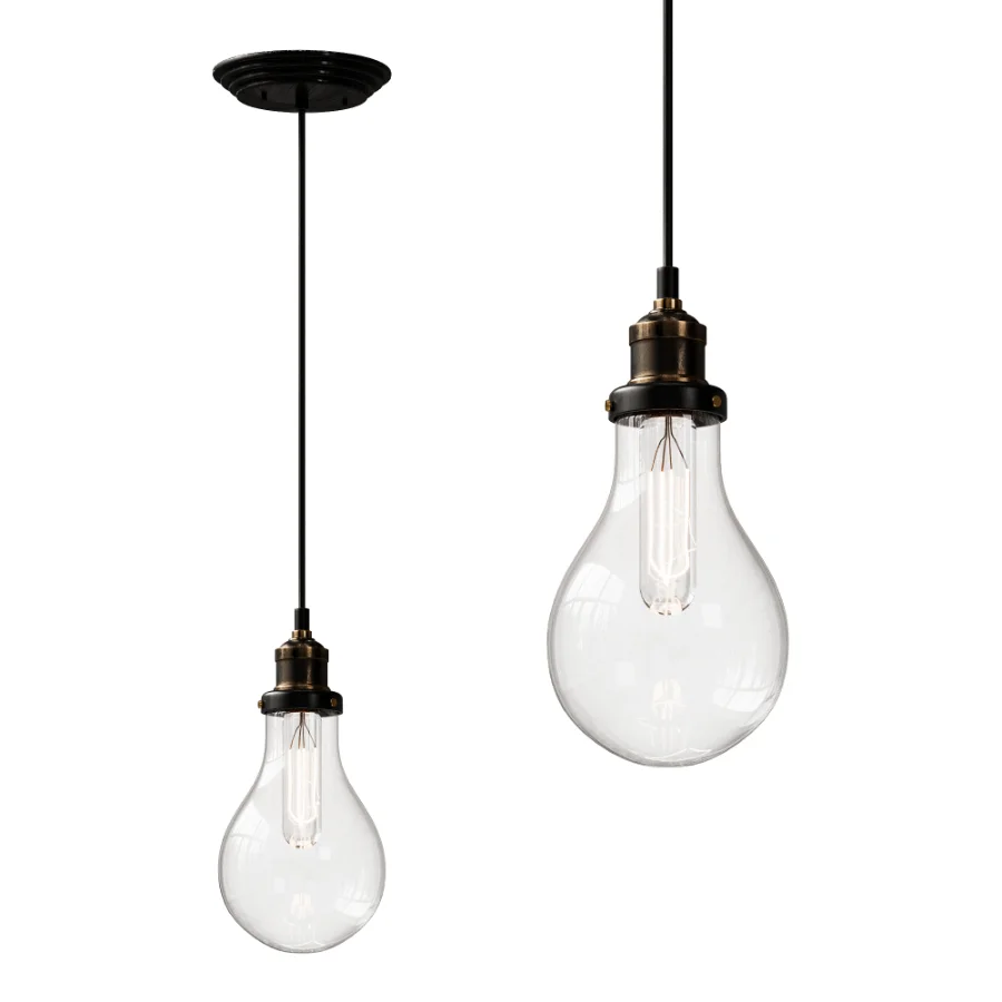 Big Bulbs Cluster Pendant Light Chandelier 03 - Image 5
