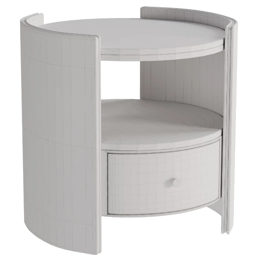 Comodini Round Bedside Table - Image 1