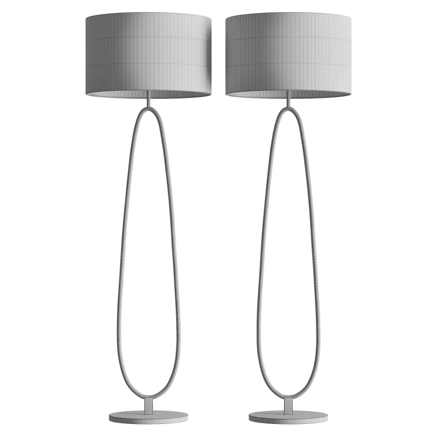 Uttermost Tordin Antique Brass Metal Floor Lamp - Image 3